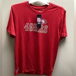 NFL Red 49ers Short Sleeve Tee